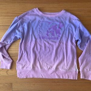 Ombré MTV sweatshirt. Size large